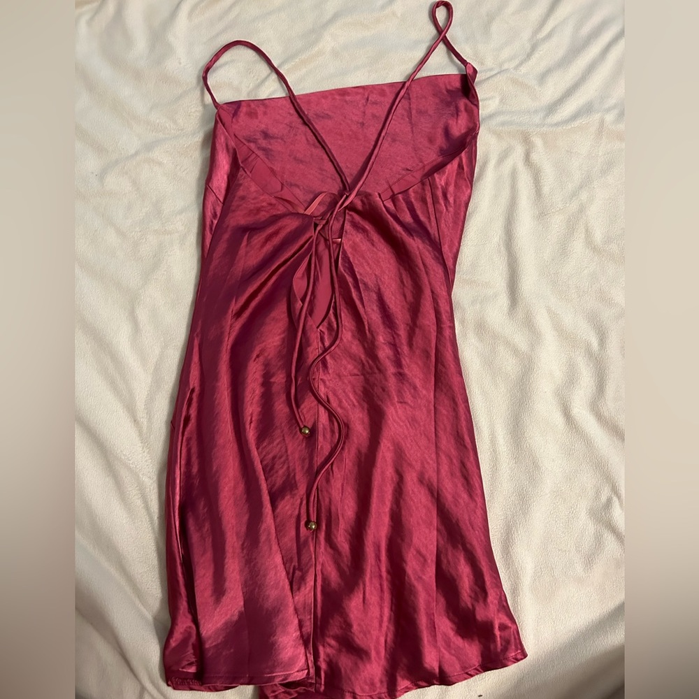 Hello Molly Desert Love Mini Dress, Fuchsia, Size: Medium View 3
